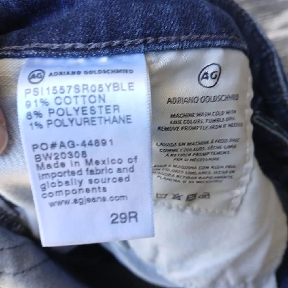 Adriano Goldshmied The Prima Crop Cigarette Size 29R
